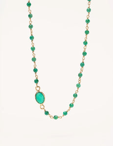 Collier Florence Onyx vert