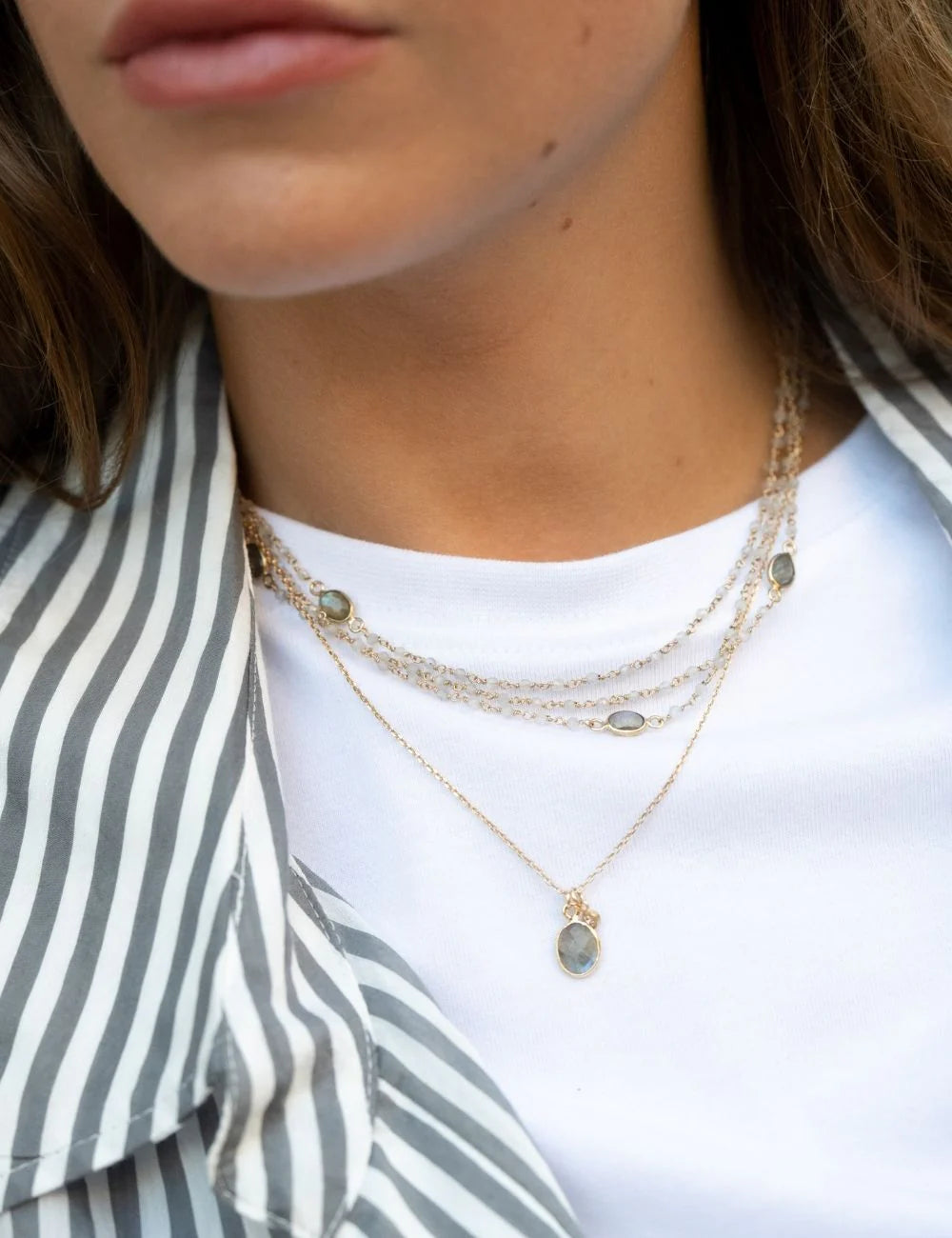 Collier Florence - Labradorite