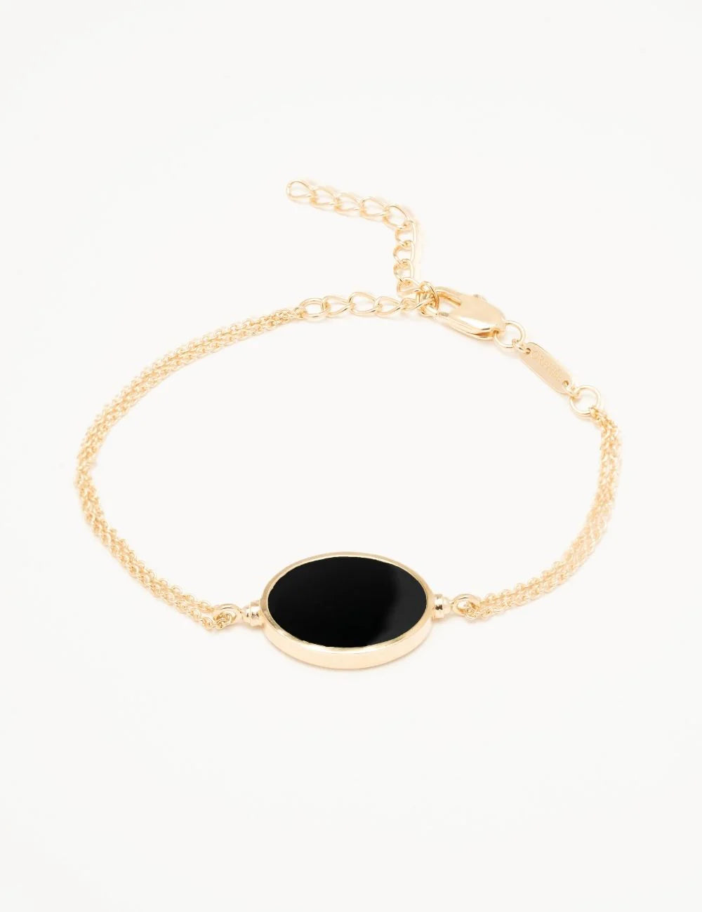 Bracelet Olivia - Onyx noir